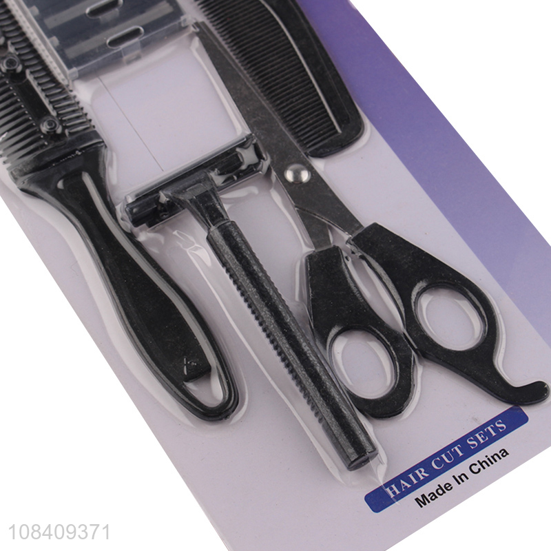 Bottom price hair cutting tools set hairdressing shears kit