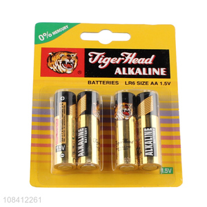 Top selling size AA 1.5V alkaline batteries wholesale