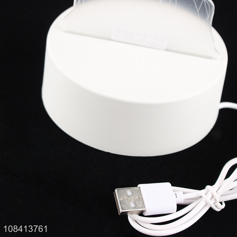 China factory 3d creative visualization lamp decoration light