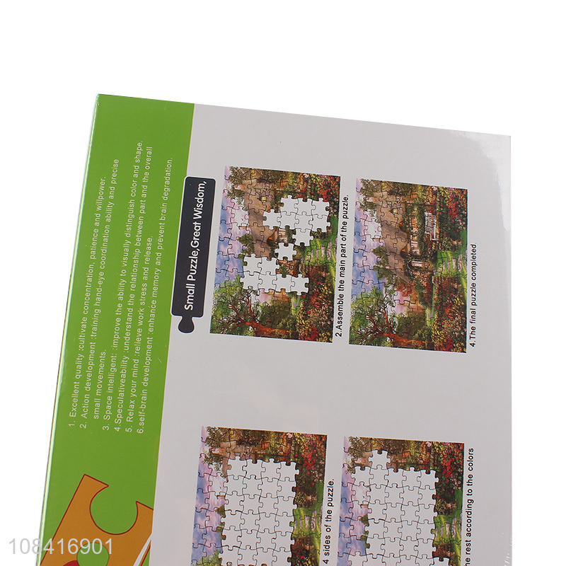 Low price 1000 piece pastoral landscape puzzles wholesale