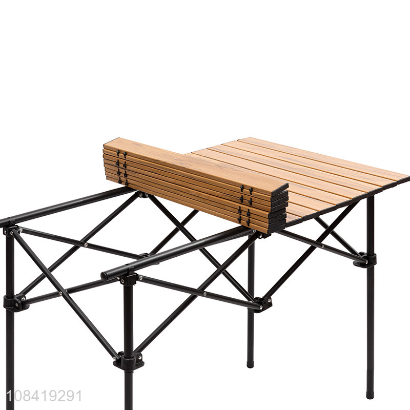 China imports outdoor folding camping table aluminum picnic barbecue table