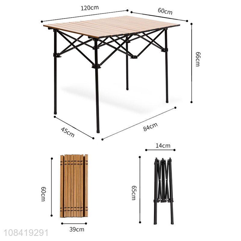 China imports outdoor folding camping table aluminum picnic barbecue table