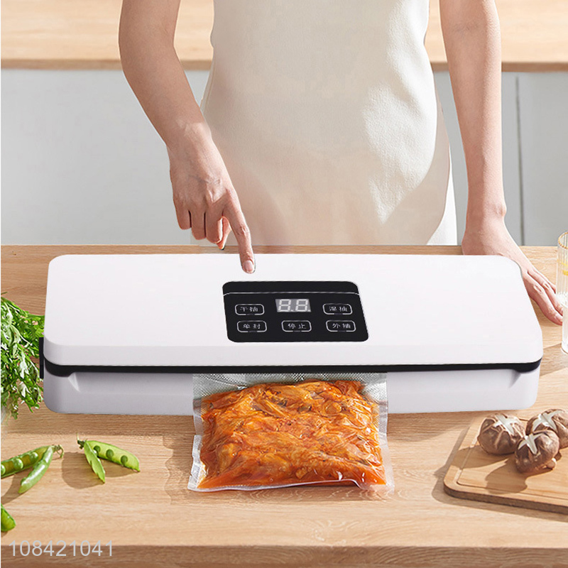 Customized 110V/220V 100W dry moist modes automatic vacuum food sealer