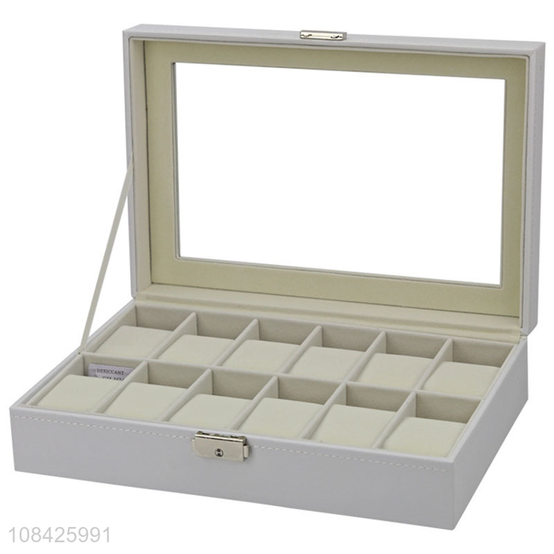 Factory wholesale fashion watch case ou watch display box