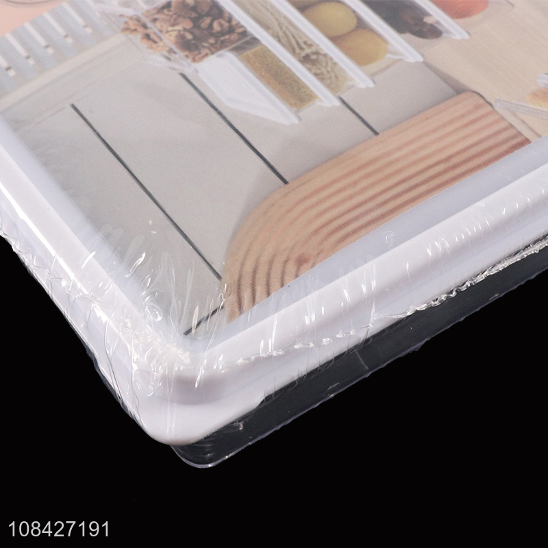 Top selling plastic space saving food storage box wholesale