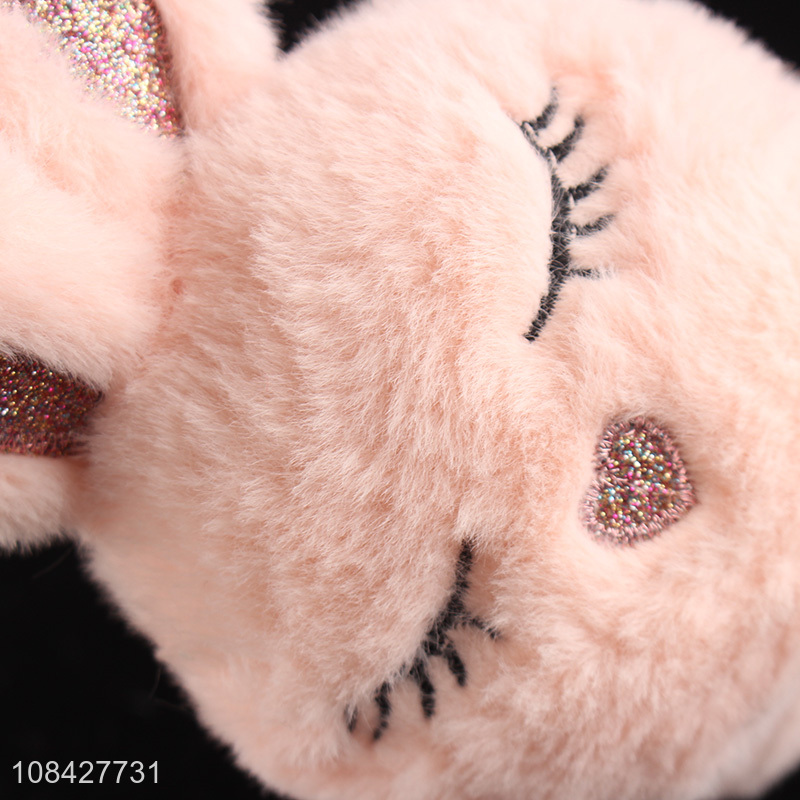 Wholesale cute bunny earmuffs girls warm winter earmuffs