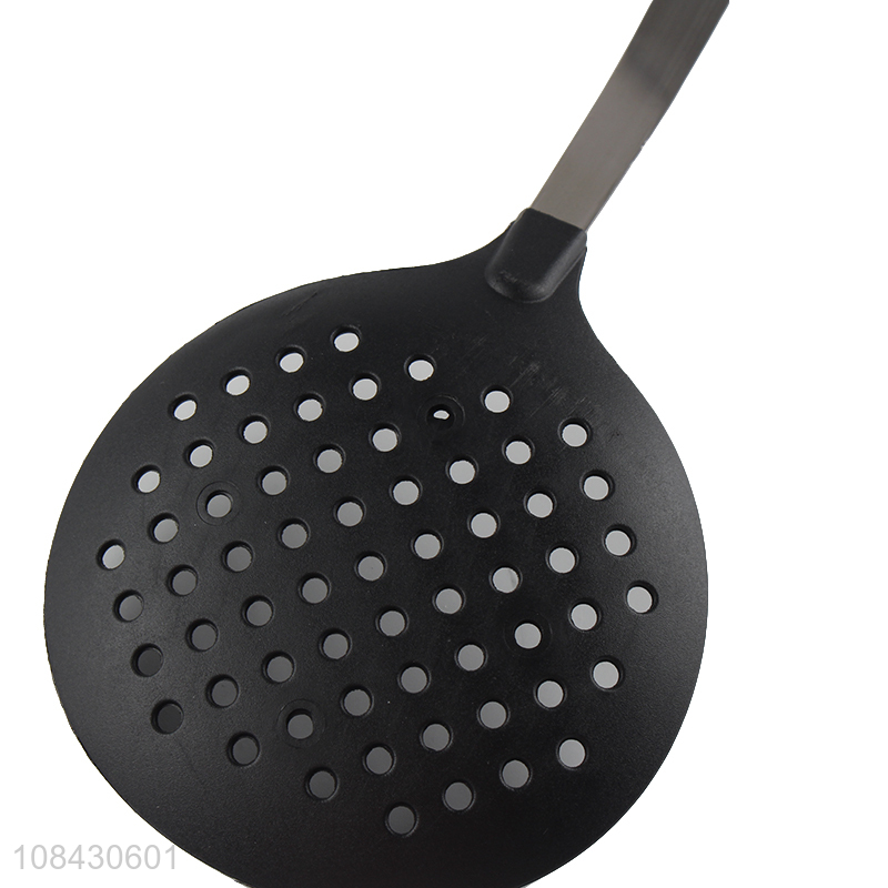 High quality long handle slotted spoon colanders