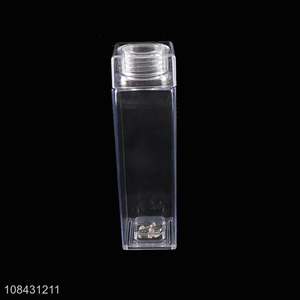 Online wholesale transparent plastic water cup drinking bottle