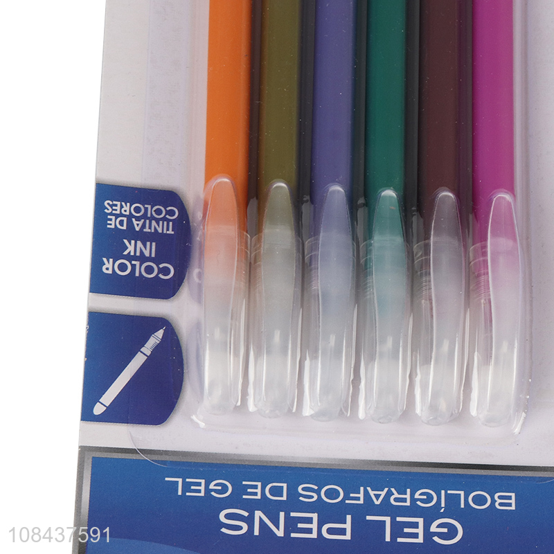Factory direct sale school office stationery gel pens set