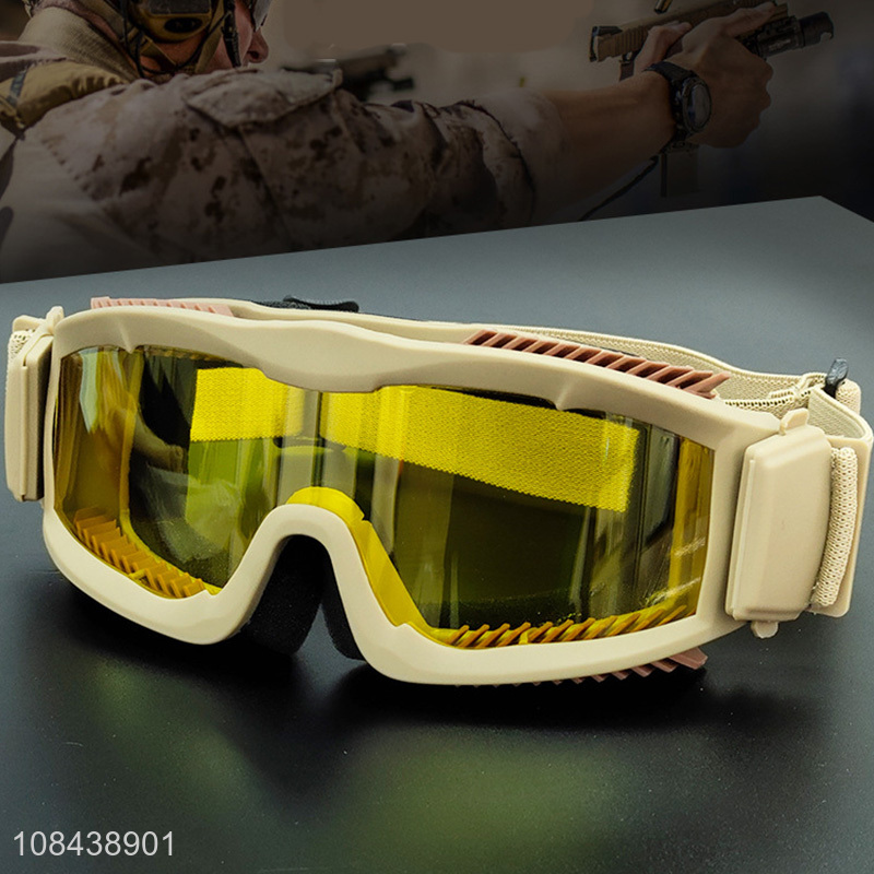 Factory price outdoor windproof impact-resistant military tactical glasses for men