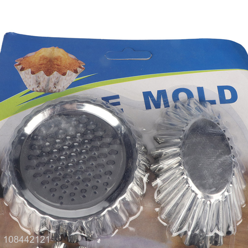 Yiwu direct sale aluminium foil cake cups cake holder set