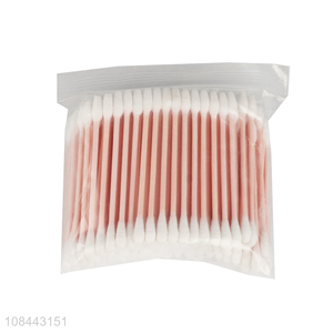 Hot sale 200pcs paper stick cotton swabs disposable cotton buds