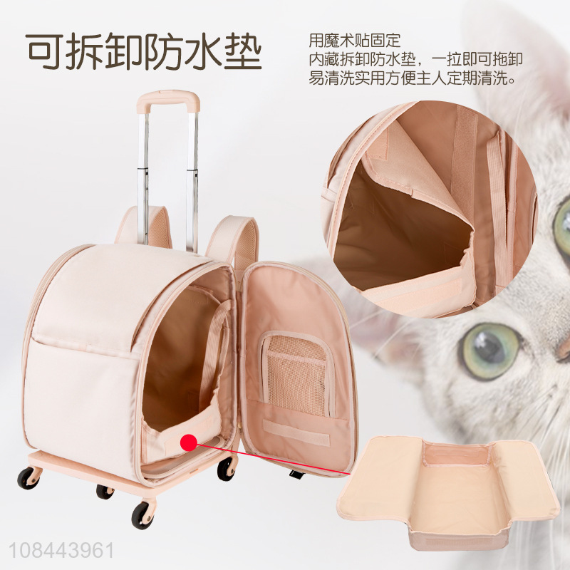 China factory waterproof pet trolley pets supplies for travel