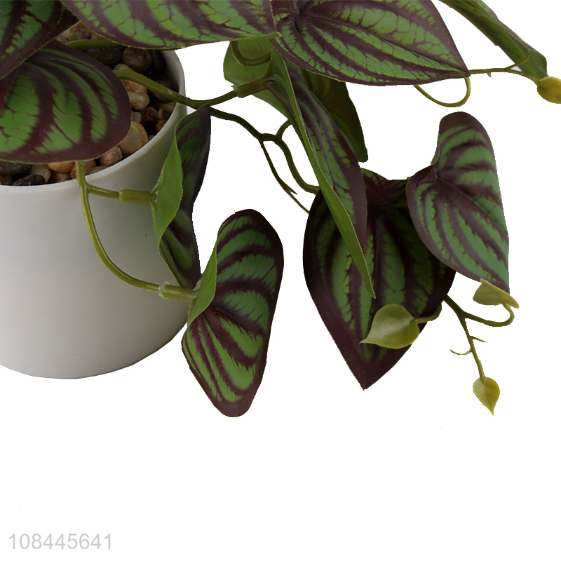 Hot selling artificial bonsai potting indoor decoration ornaments