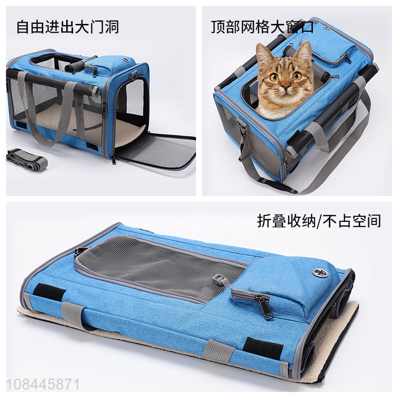 Good selling large capacity pets carrier bag shoulder bag