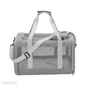 Factory price portable pets carrier bag travel bag wholesale