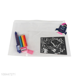 Good quality student gift stationery set kids school supplies