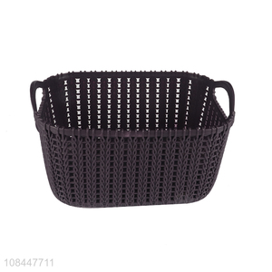 Wholesale from china large capacity storage basket with handle