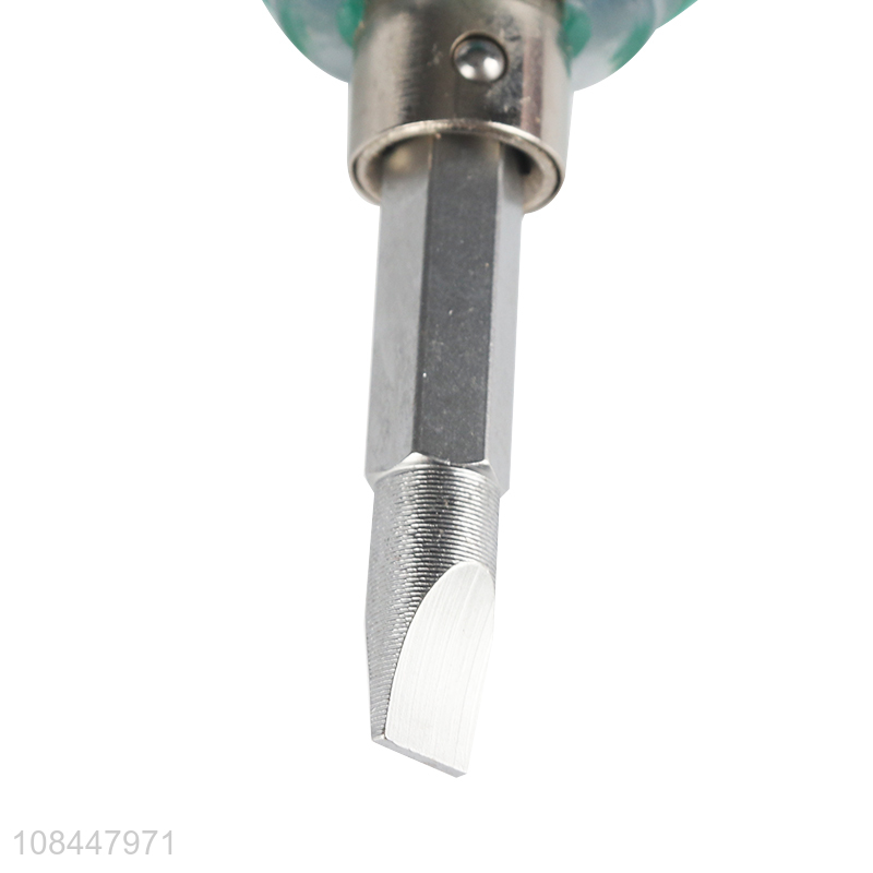 Good quality simple short handle slotted screwdriver