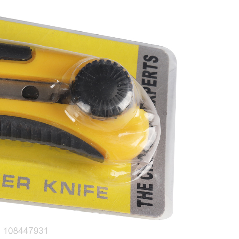 Factory direct sale plastic utility knife cutter knife