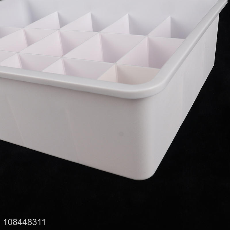 Low price 15 bits home socks storage box wholesale