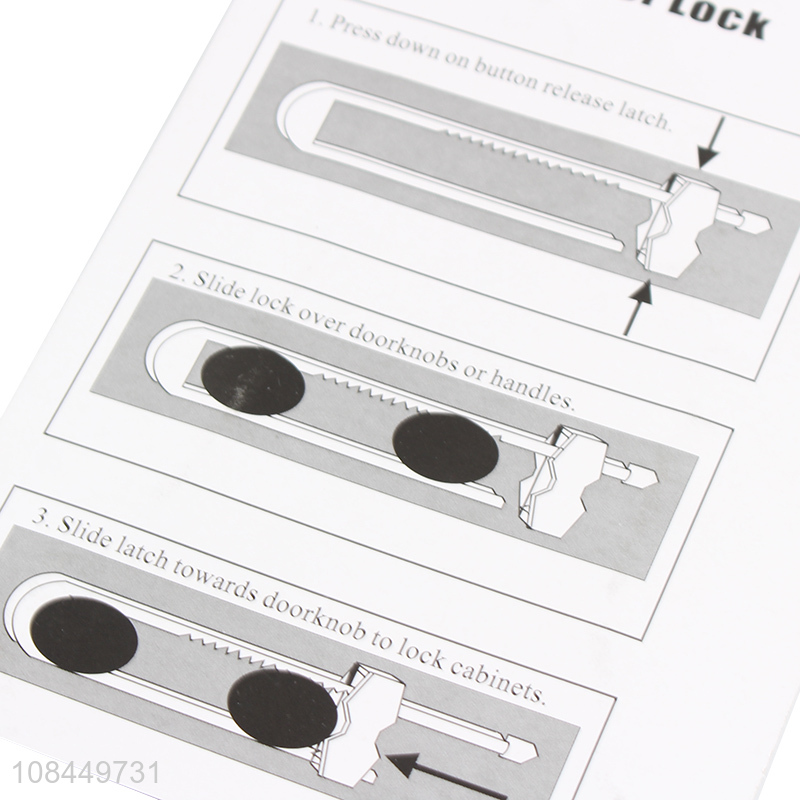 Hot products adjustable safety door lock for sale