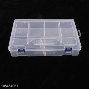 Online wholesale transparent adjustable kits tool storage box