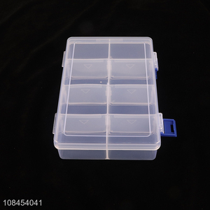 New arrival plastic transparent storage box with lid