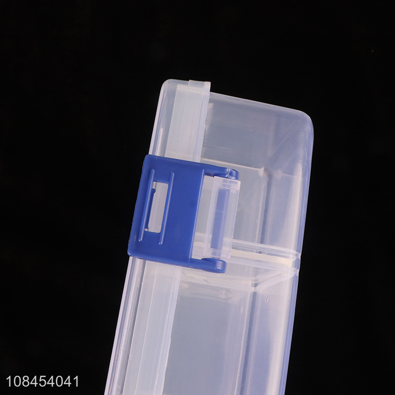 New arrival plastic transparent storage box with lid