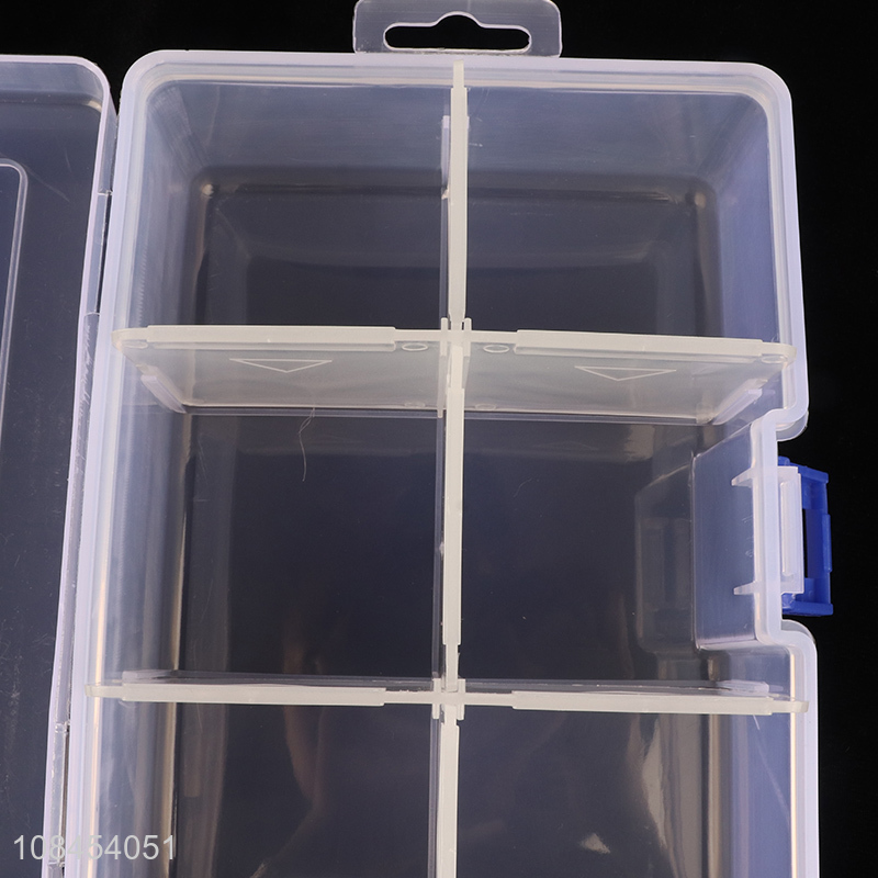 Good selling transparent component plastic storage box