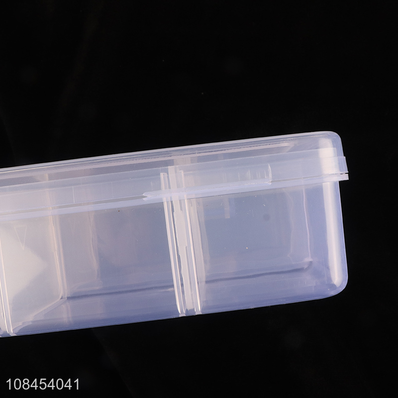 New arrival plastic transparent storage box with lid