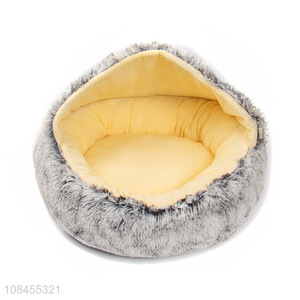 Good wholesale price plush warm pet nest for cat