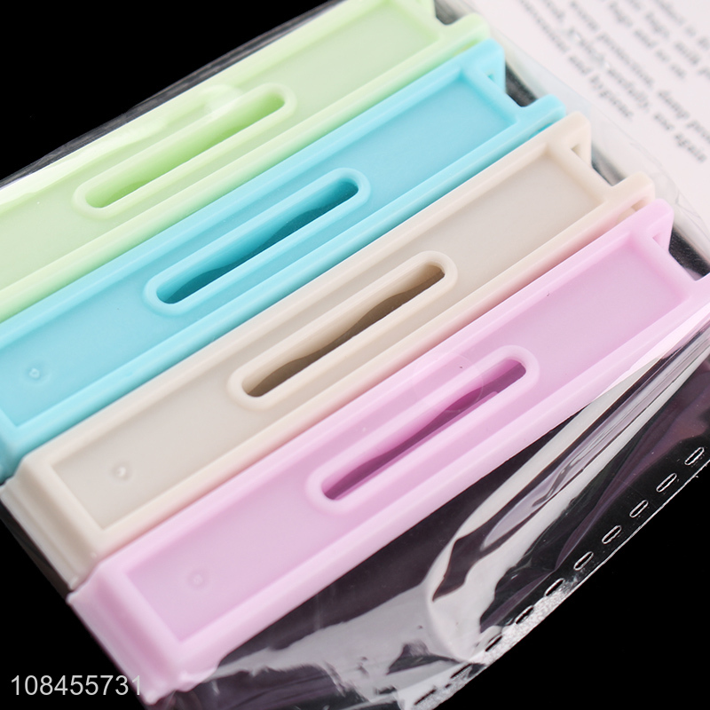 Latest products plastic food storage sealing bag clips wholesale