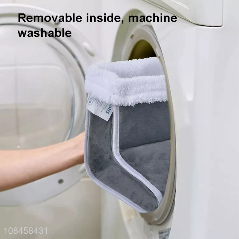 Good quality washable high top fleece lined eletric feet warmer for health care