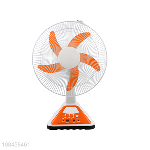 Online wholesale indoor home solar energy table fans