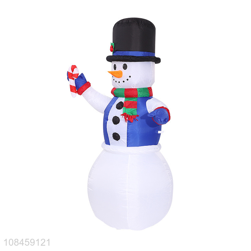 Latest design christmas decoration snowman inflatable toys for outdoor