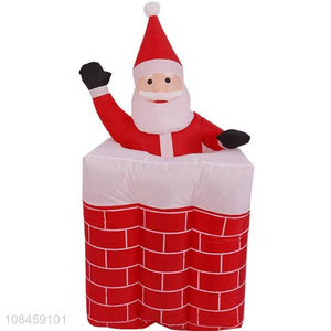 Top quality santa claus model inflatable toys for decoration