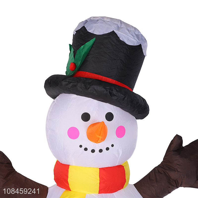 Top selling snowman shape inflatable toys for christmas decoration