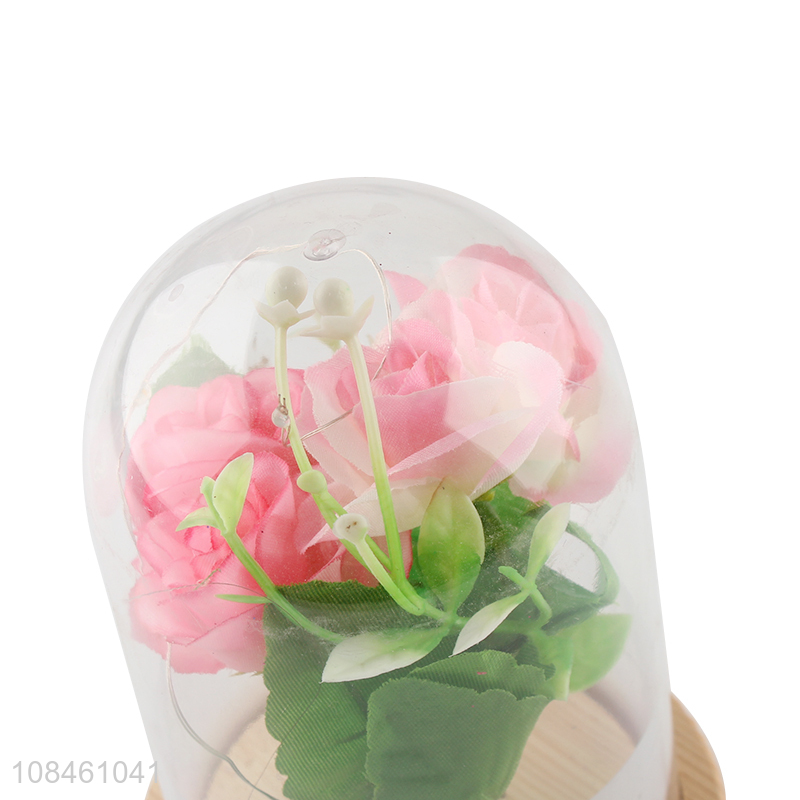 Top products artificial soap flower for valentine's day