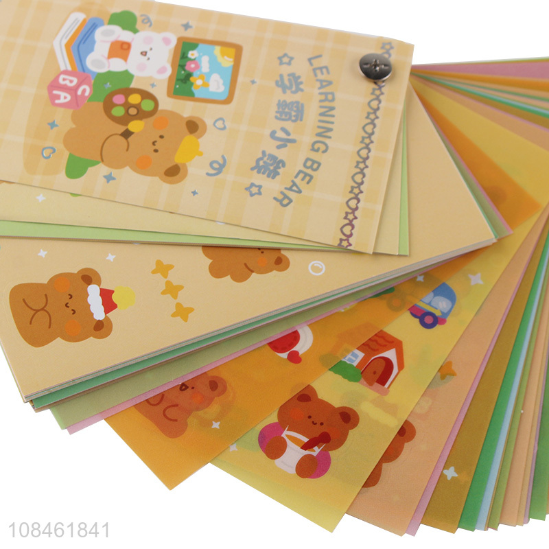 Yiwu market cute pet hand account stickers for girls DIY