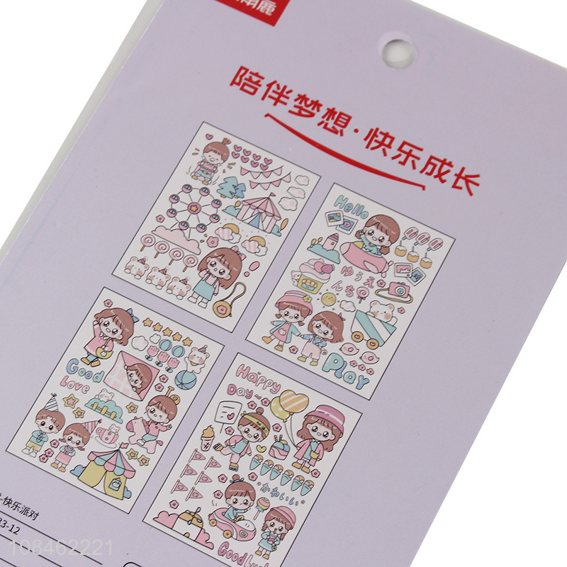 Hot products cartoon hand account material stickers set