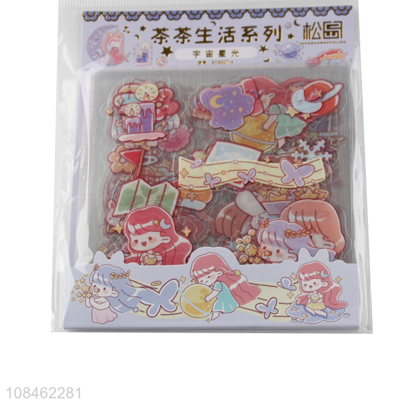 Hot sale portable hand account stickers paper pasters