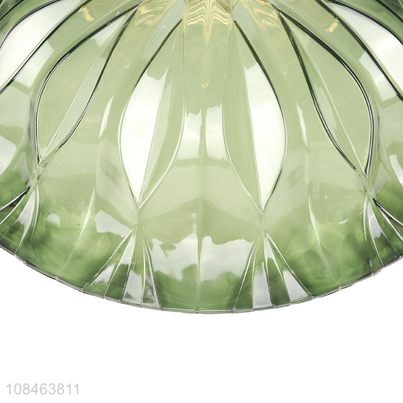 Best selling green transparent fruit storage tray