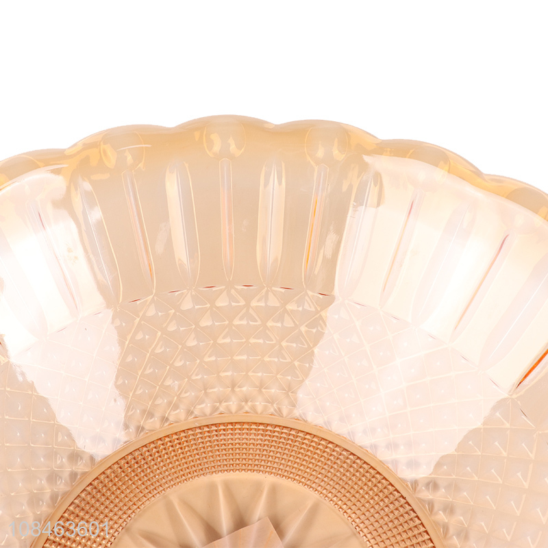 Wholesale price home plastic fruit tray storage plate