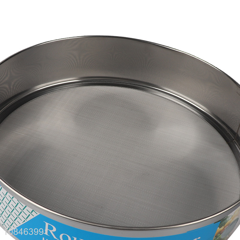Factory wholesale stainless steel flour sifter for baking