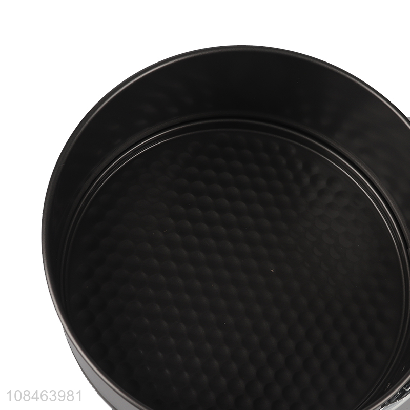 High quality home iron baking tray with buckle