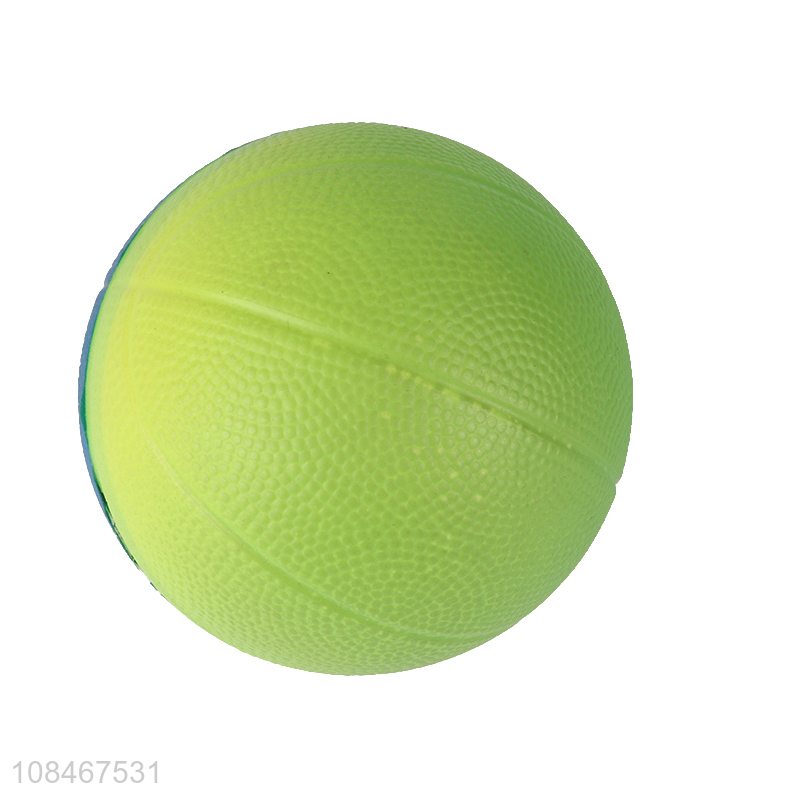 Wholesale pu foam cup solid toy ball pu foam basketball toy