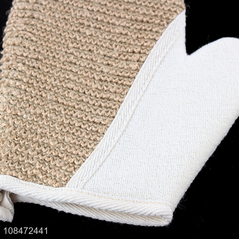 New arrival exfoliating shower bath gloves body scrub gloves for bath