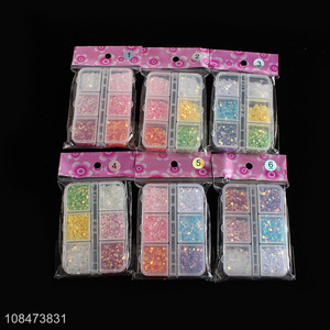 Good wholesale price nails sequins manicure decorations