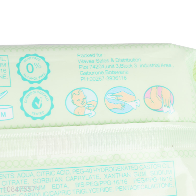 Factory supply soft natural baby wet wipes for daily use